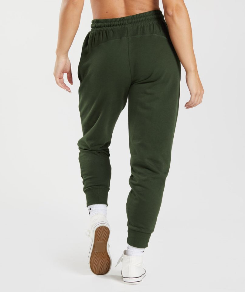 Women's Gymshark GS Power Jogger Olive | CA 5A8ND1